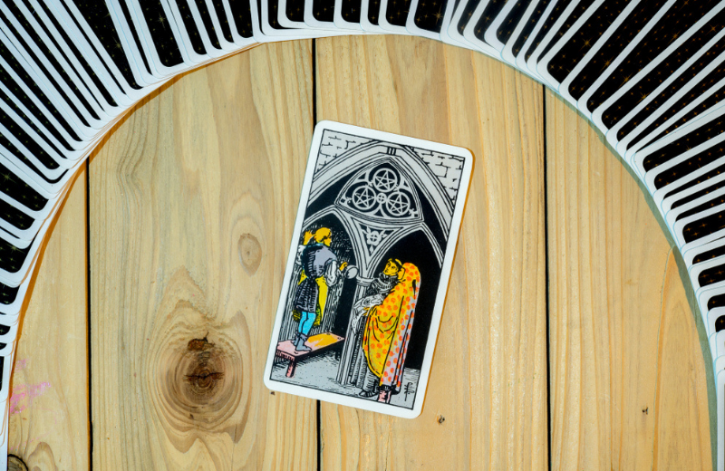 Three of Pentacles tarot