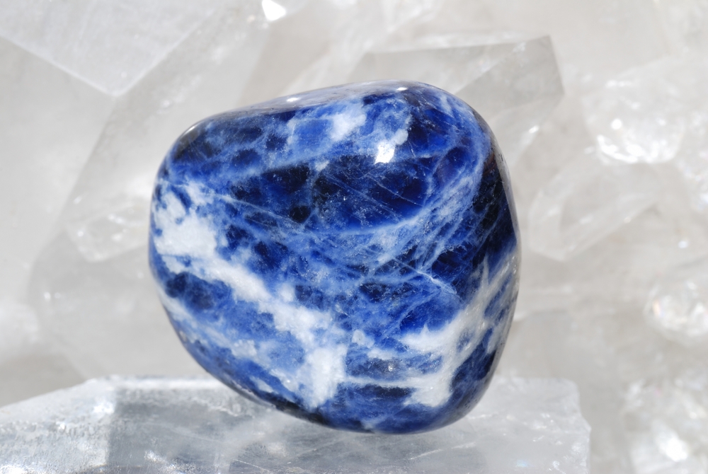 Sodalite gemstone