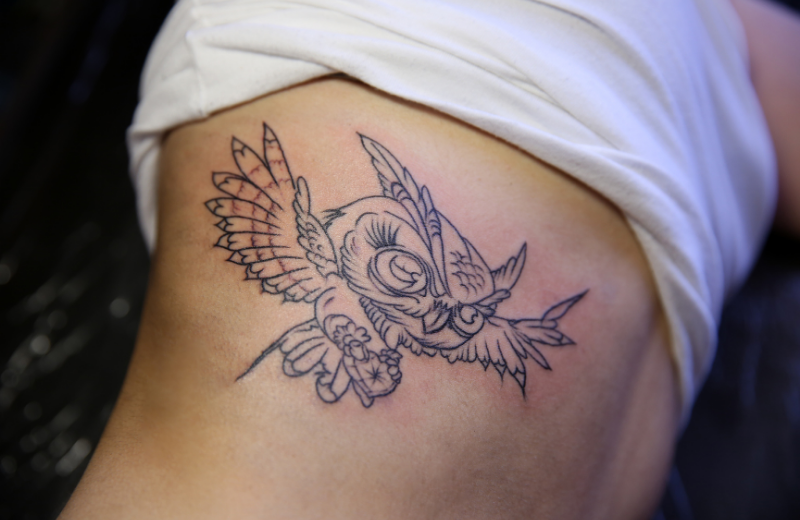 Feather With Birds Tattoo Meaning