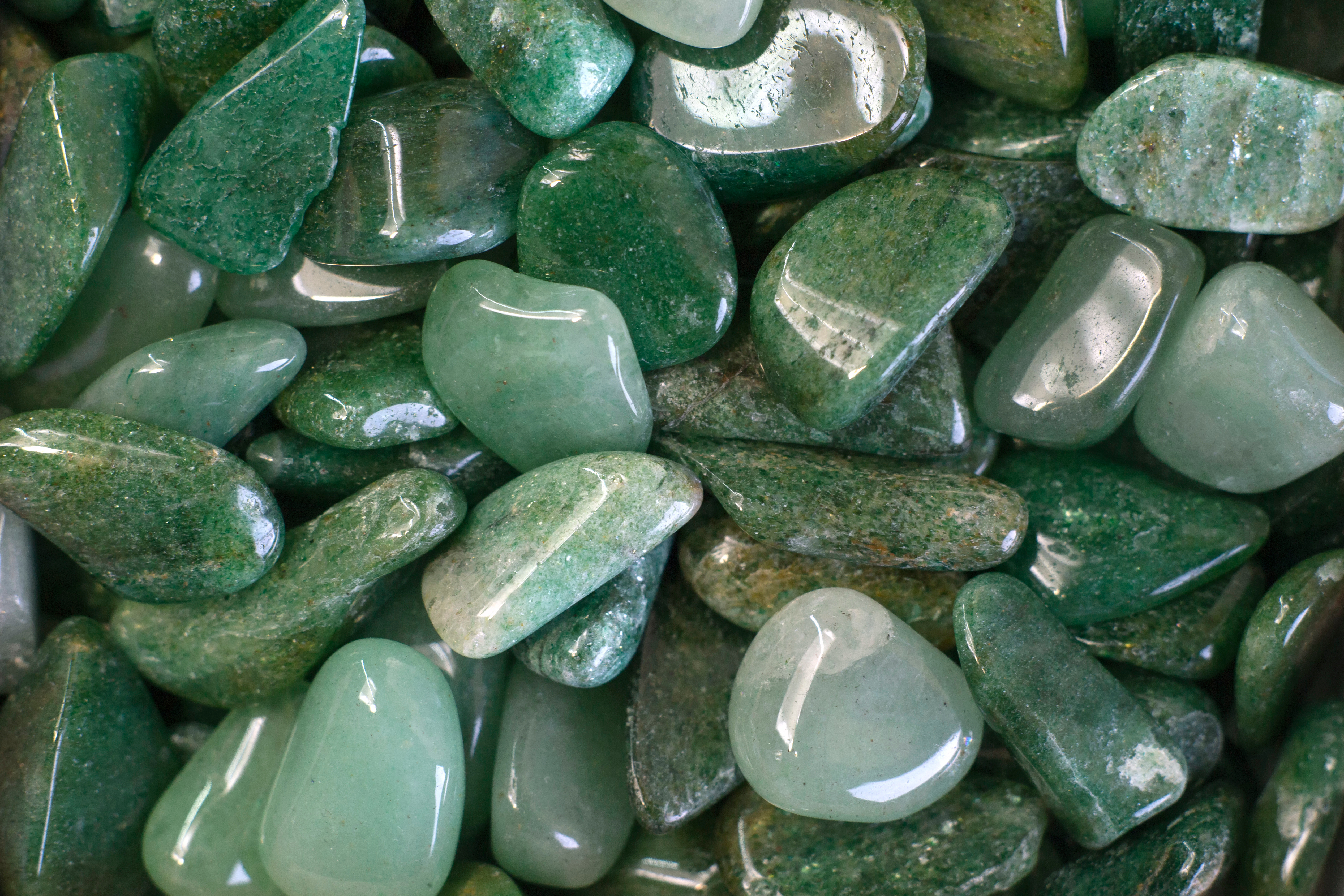 Green aventurine for fertility