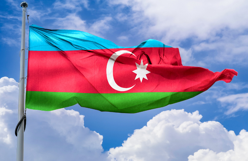 What is the Flag of Azerbaijan?