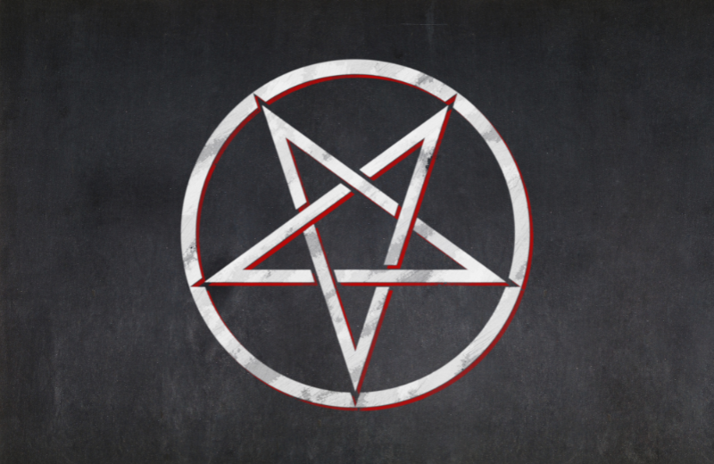 Pentagram symbol in paganism