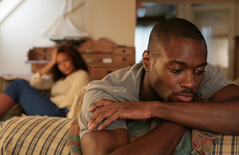 Image of someone looking unhappy.