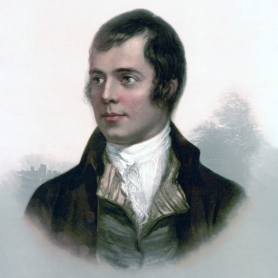 Robert Burns (1759-1796), national poet of Scotland