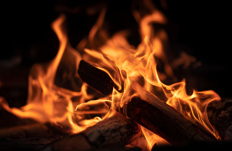 Image of a fire.