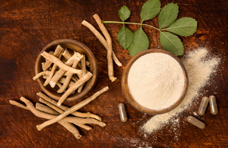Image of different types of ashwagandha.
