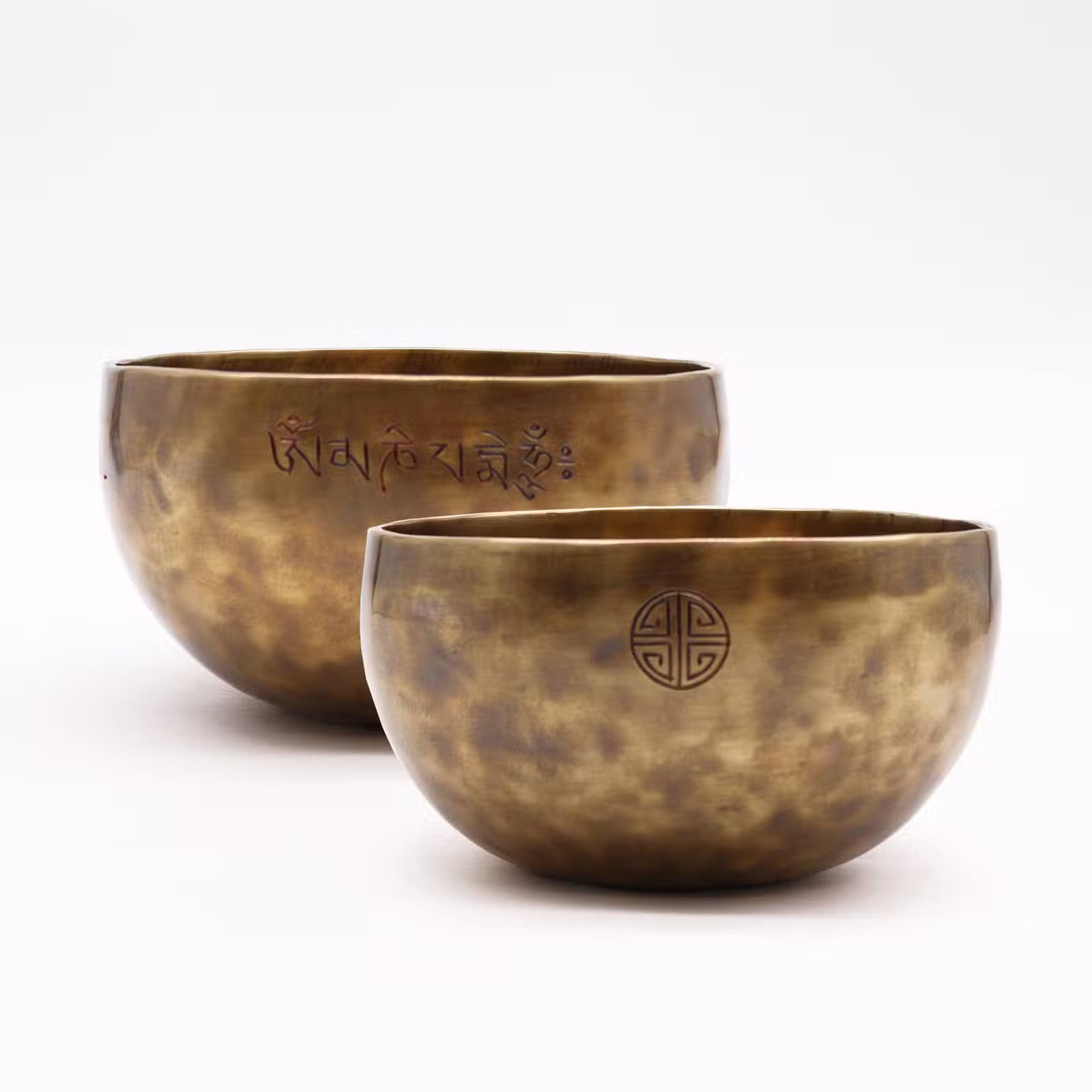 Large Nepalese Moon Singing Bowl, 17cm thumbnail