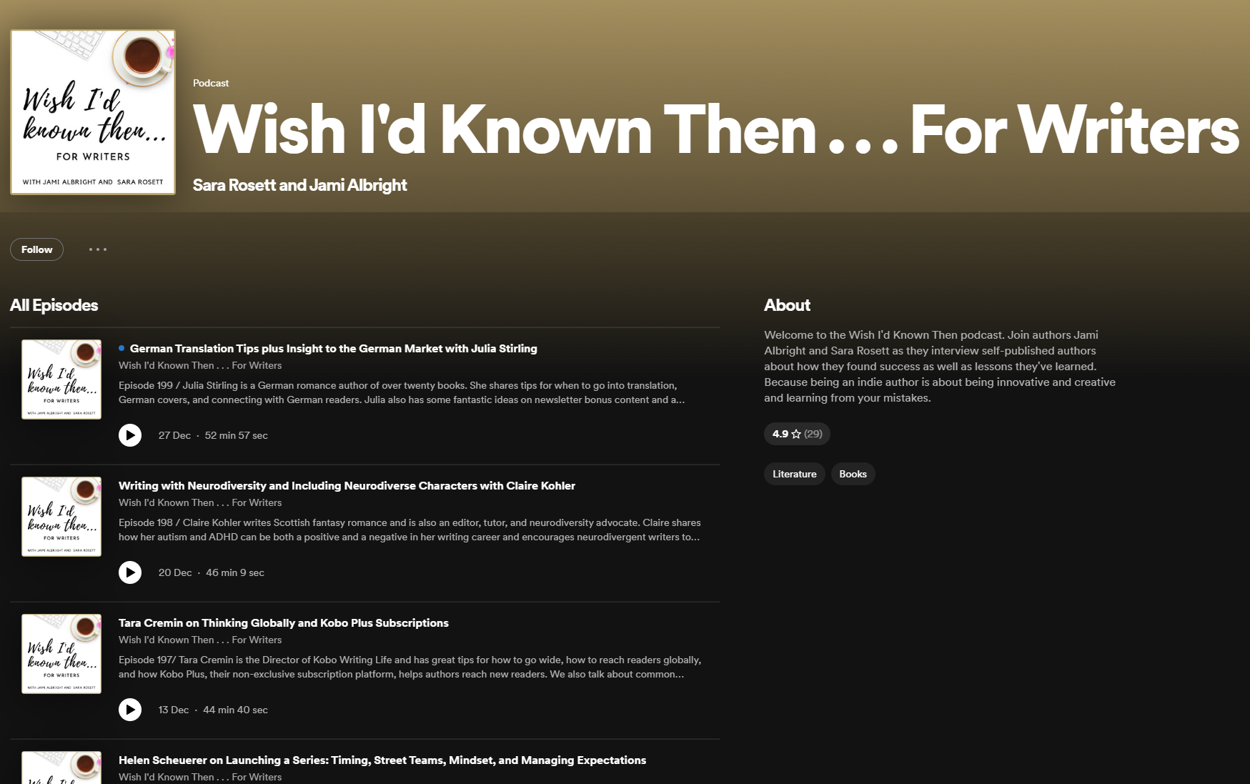 Wish I’d Known Then Podcast