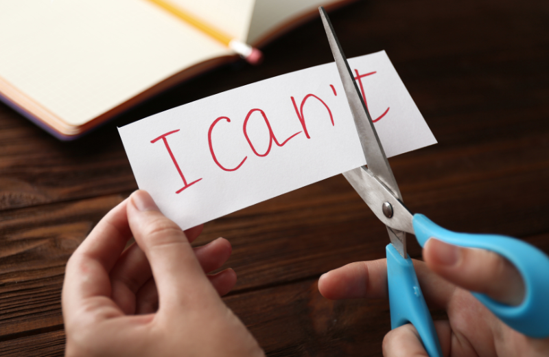 Turning "I can't" into "I can"