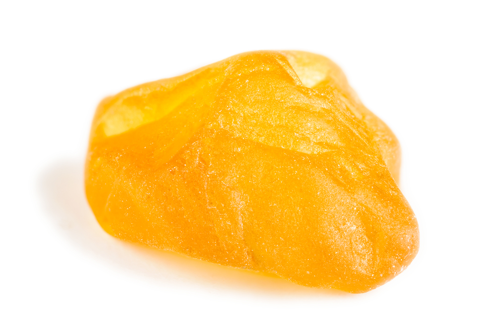 A yellow sapphire gemstone