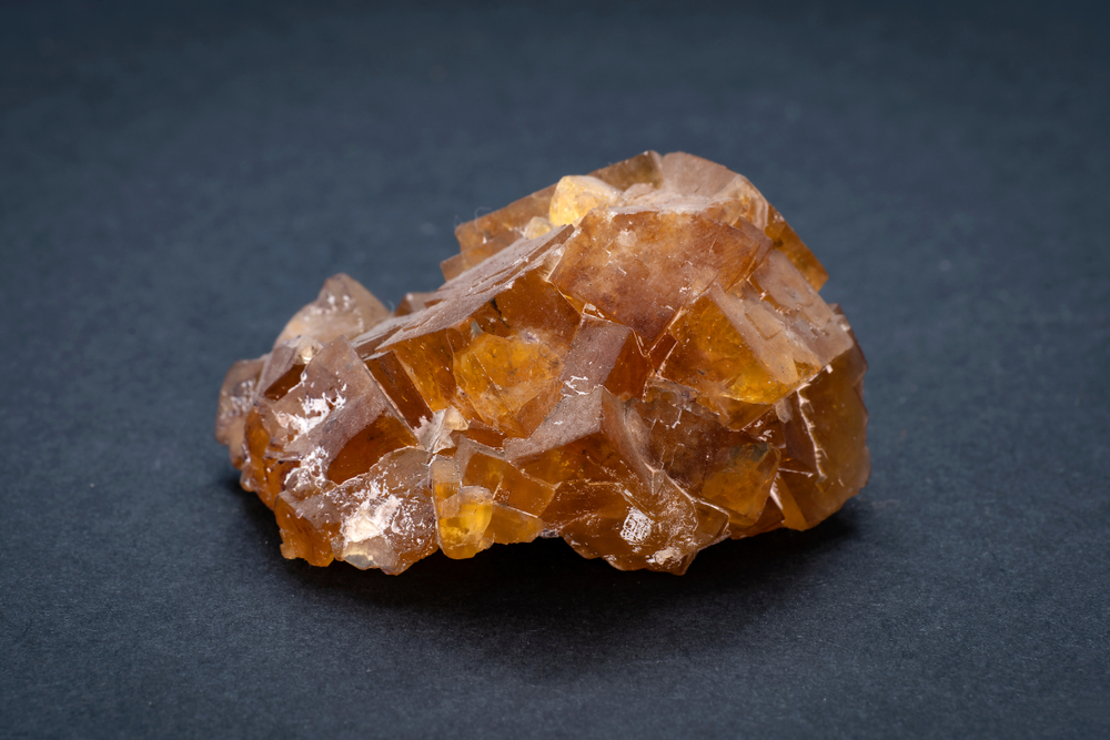 A piece of Orange Fluorite