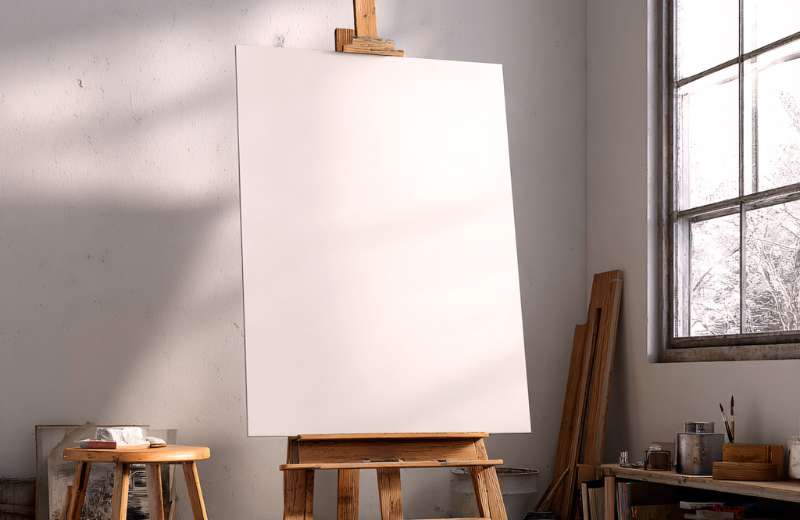 Image of a blank canvas.