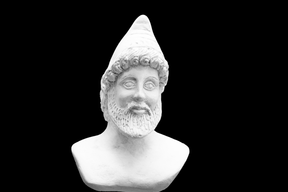 A statue of Odysseus