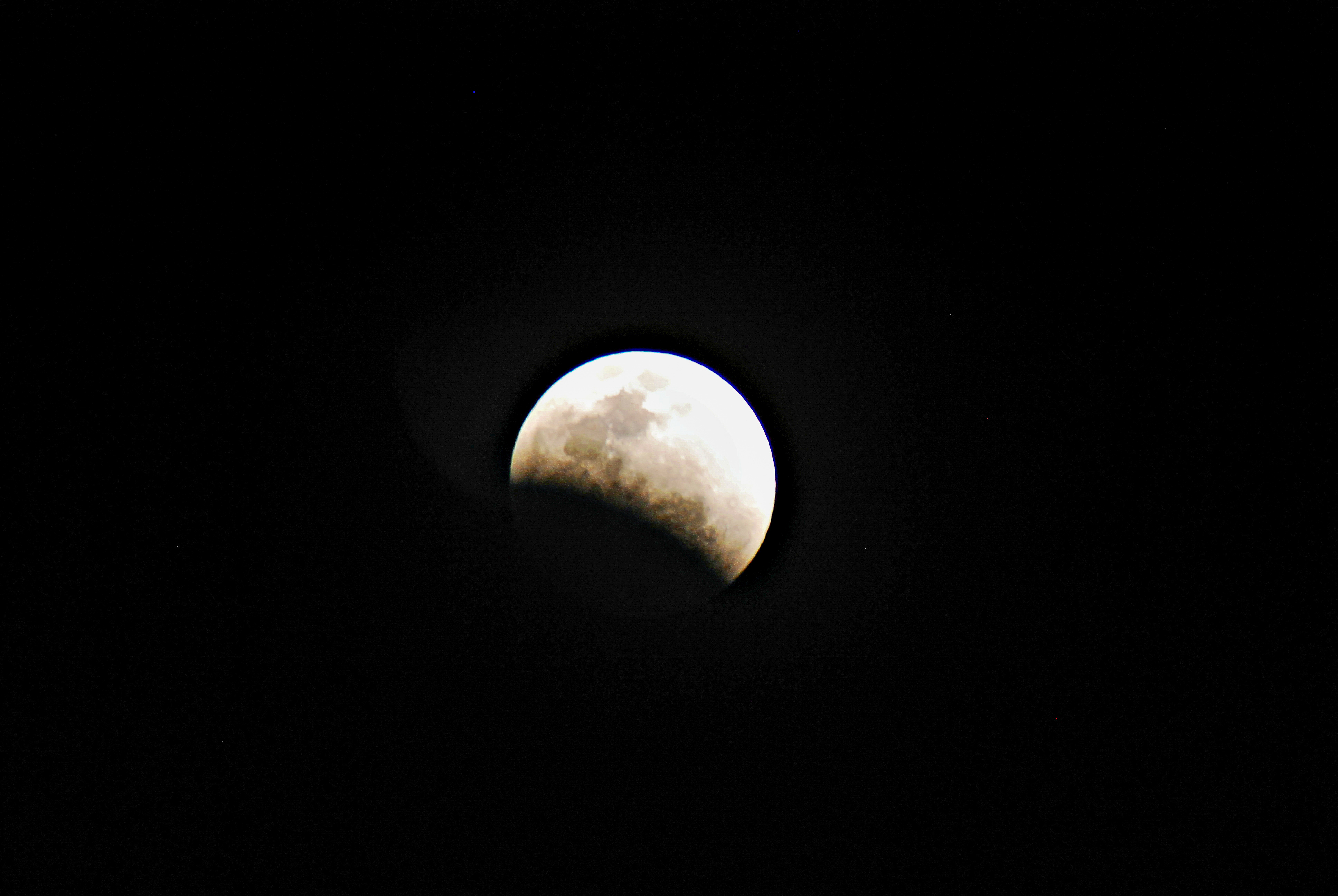 Image of a lunar eclipse