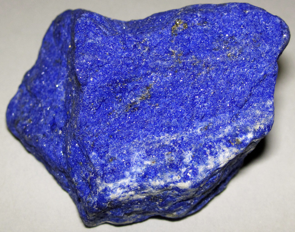 A lapis lazuli crystal
