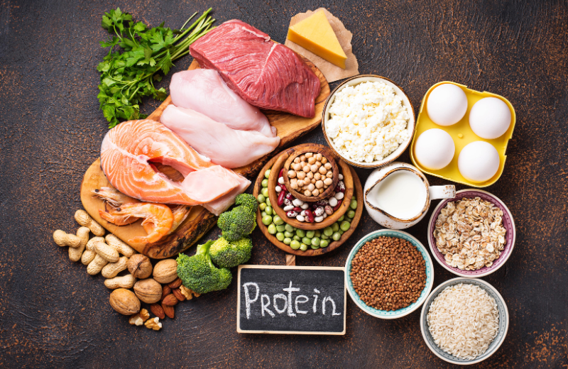 protein rich foods meats and eggs