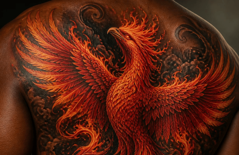 What Does a Phoenix Tattoo Mean After Hardship?