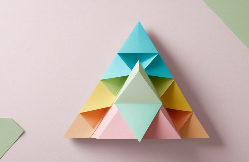 triangle inside a triangle