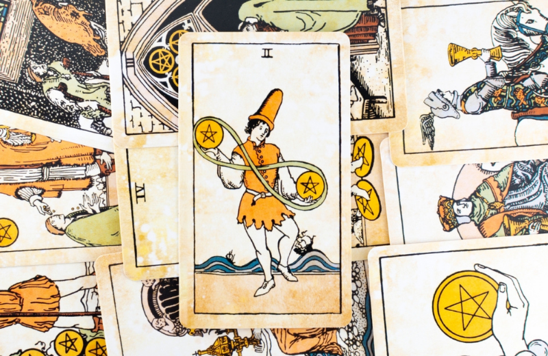 Two of Pentacles tarot card