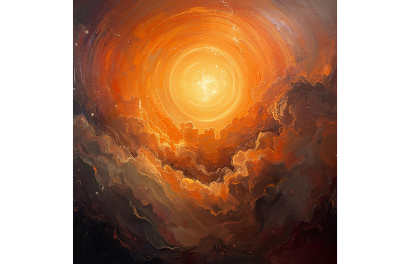 orange aura colours