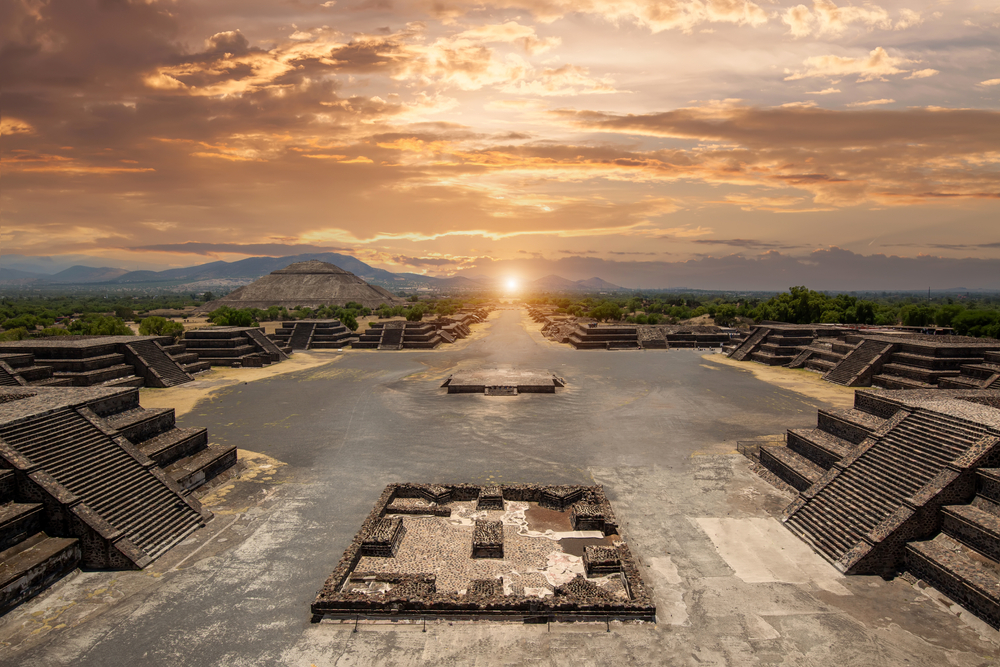 Ruins of the Teotihuacan