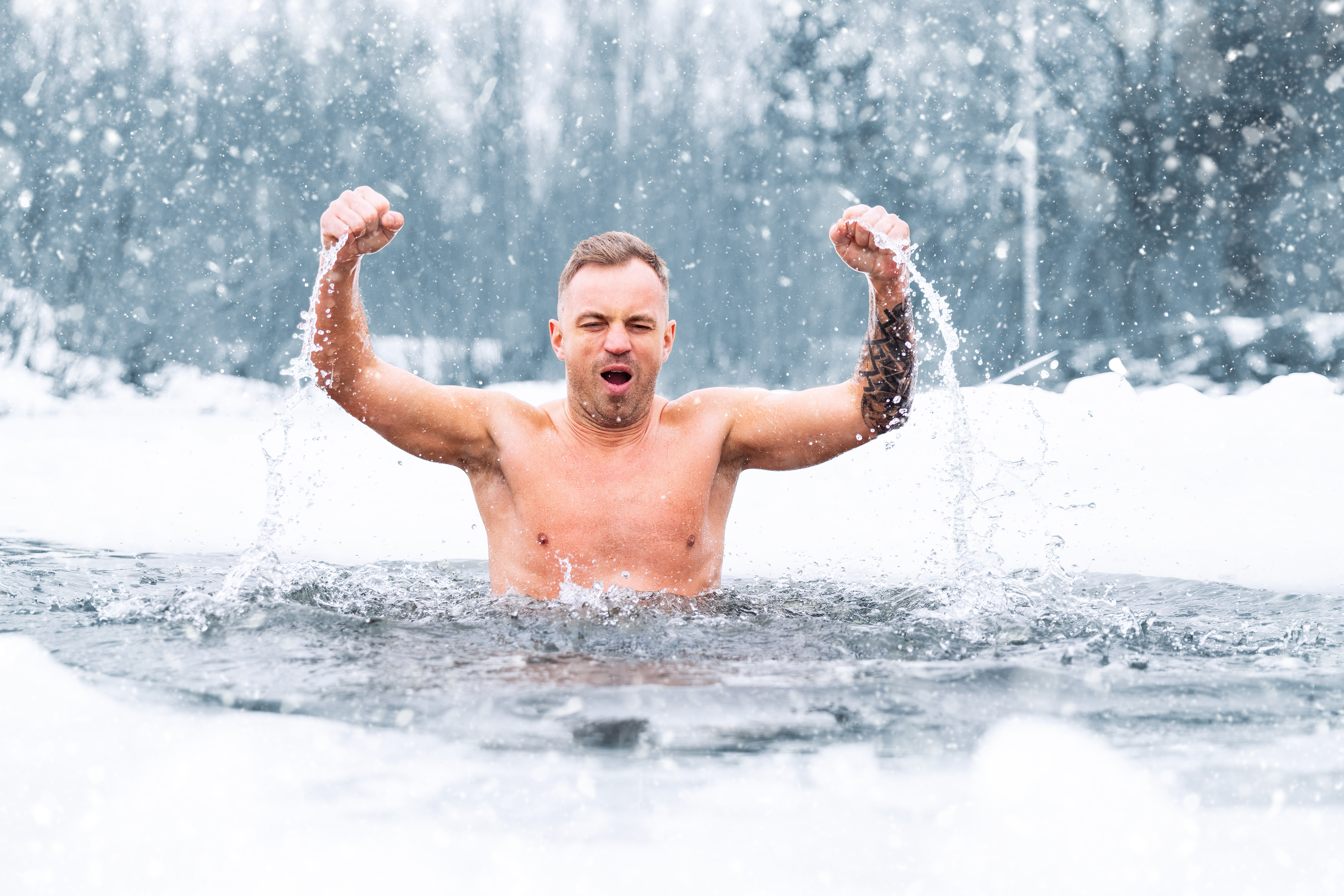 Cold water swimming benefits