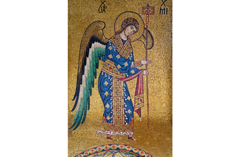 Archangel Chamuel religious artwork
