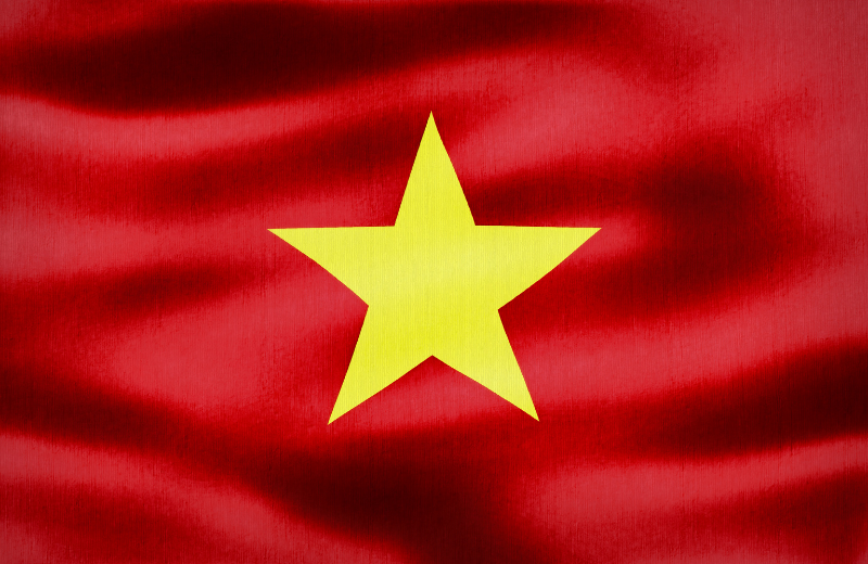 Vietnam flag.