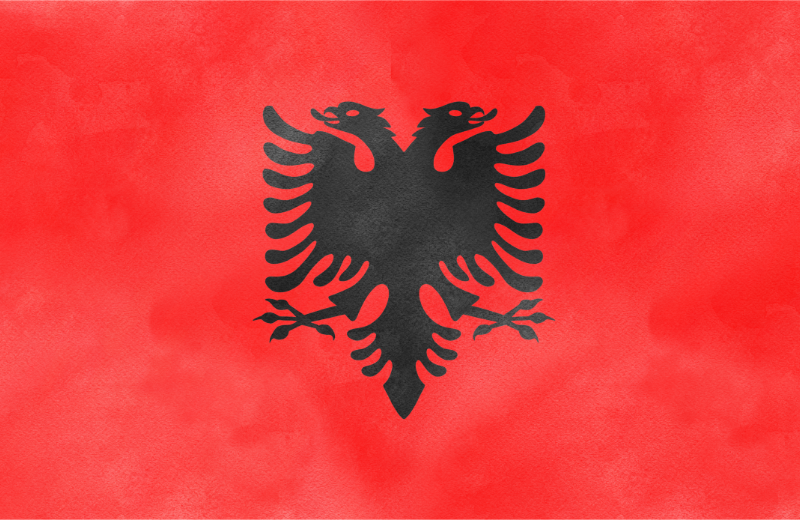 Albania flag
