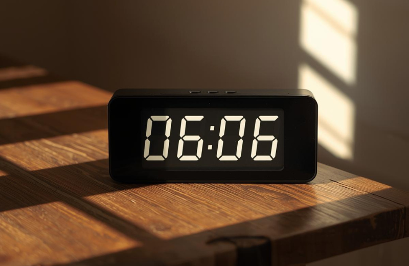 0606 on digital clock
