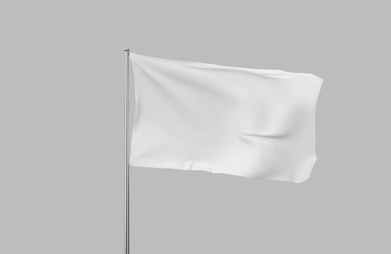 white flag symbol