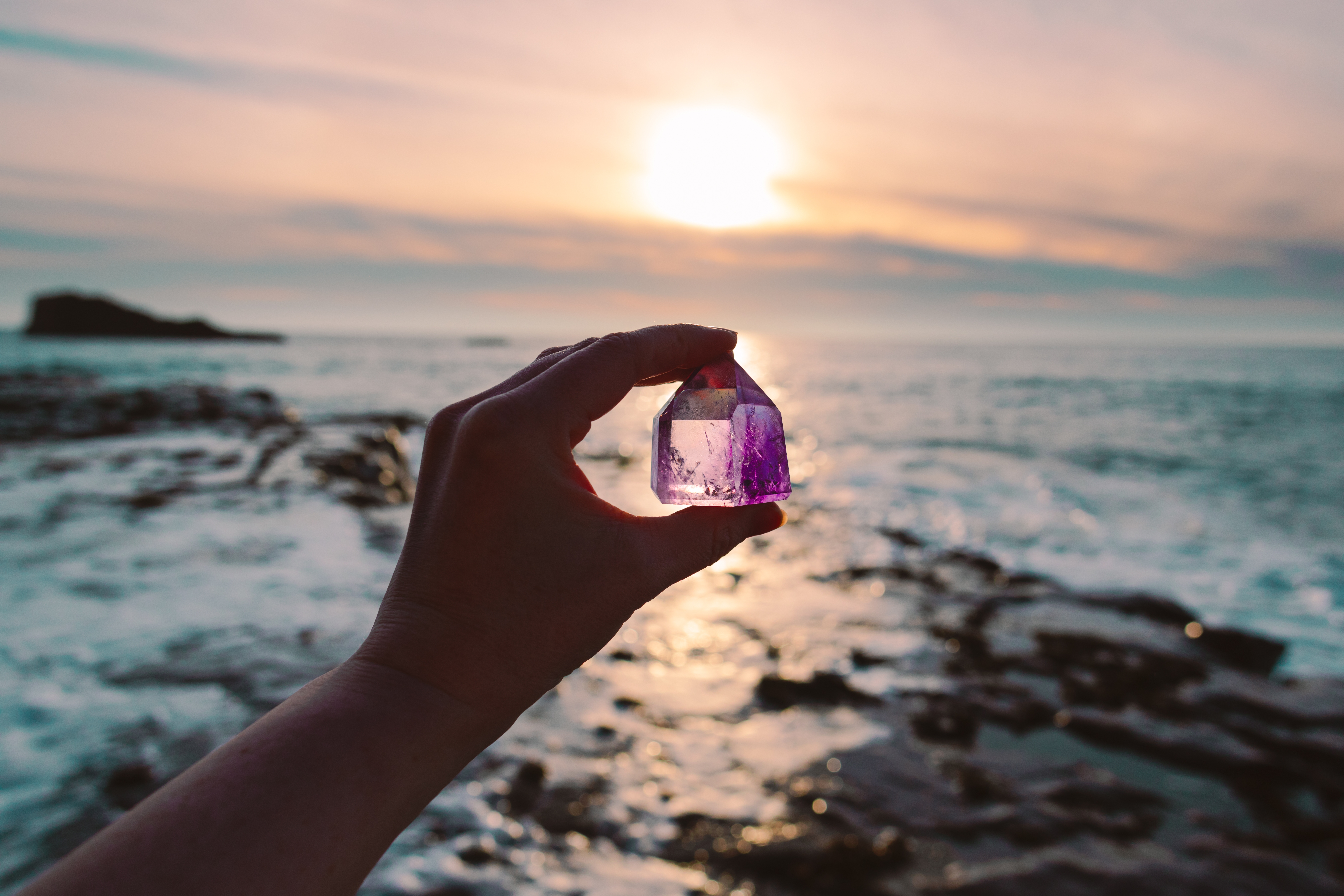 Amethyst for travel