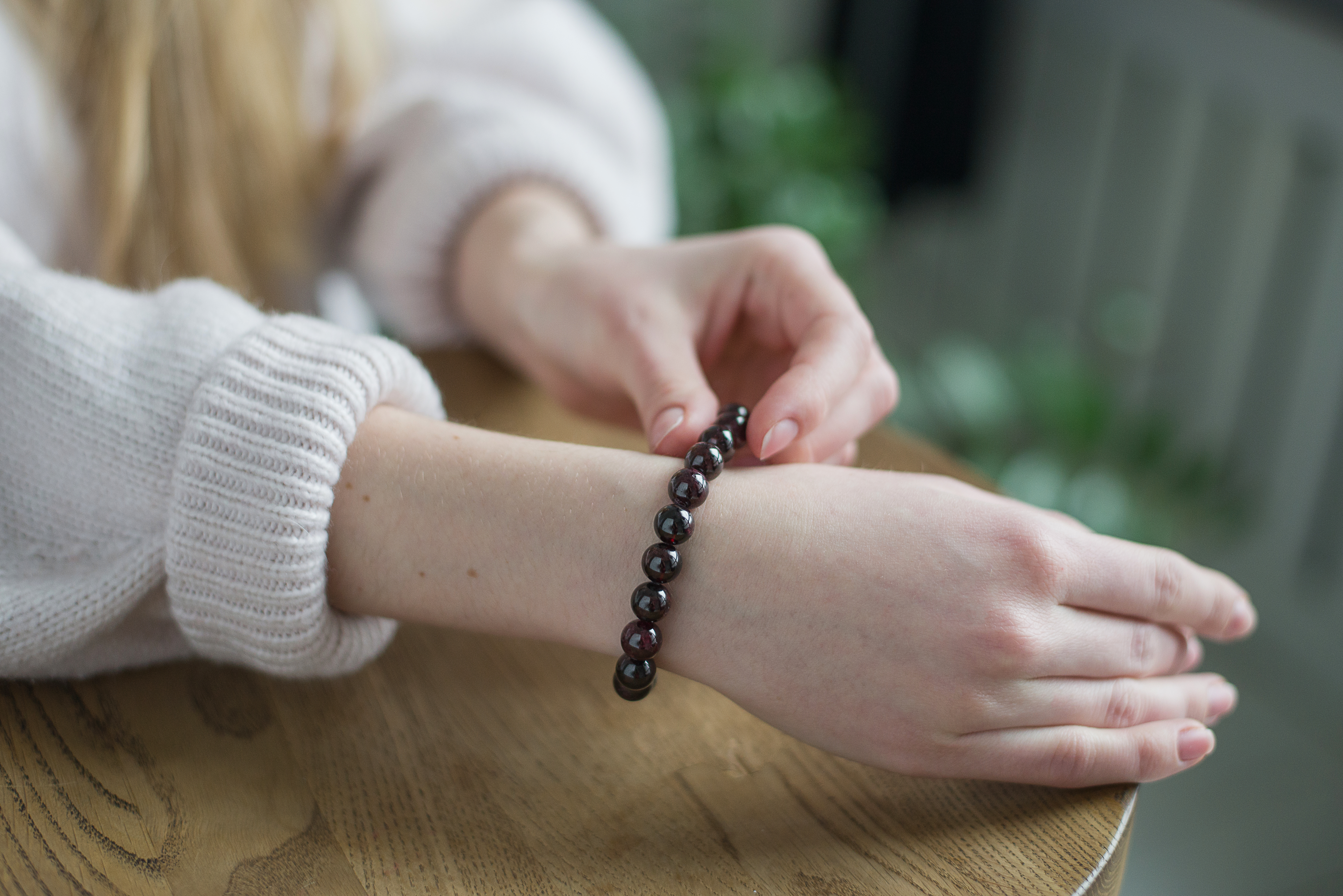 Black tourmaline bracelet