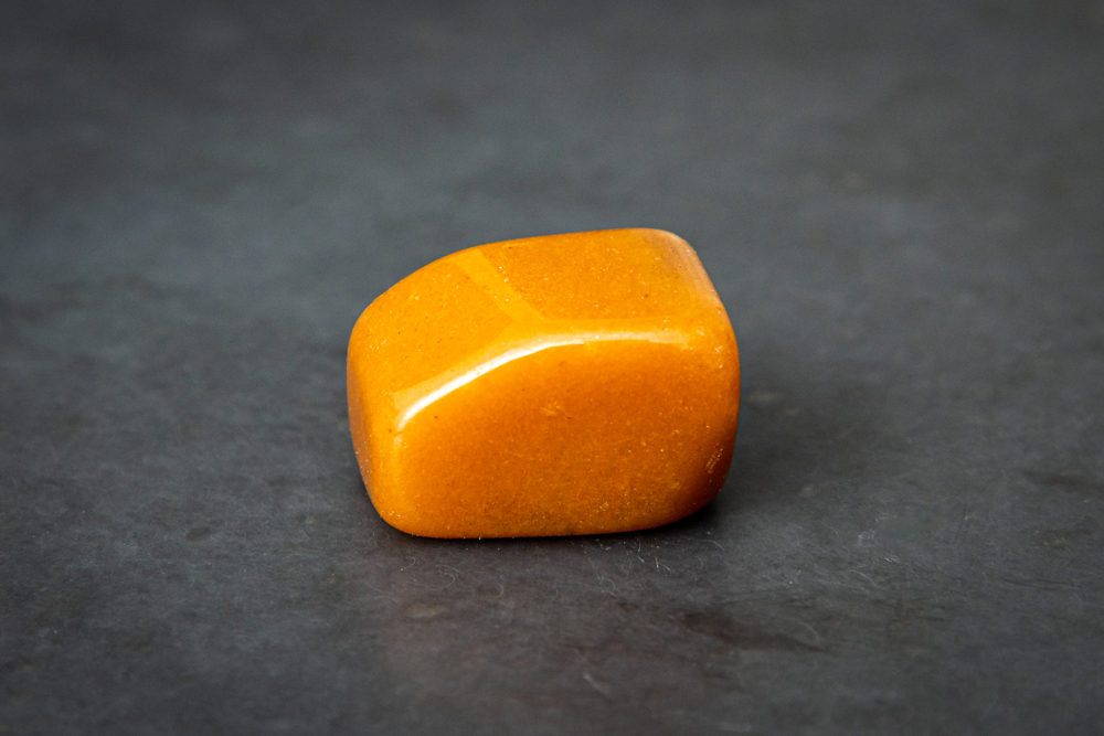 A piece of Orange Jade