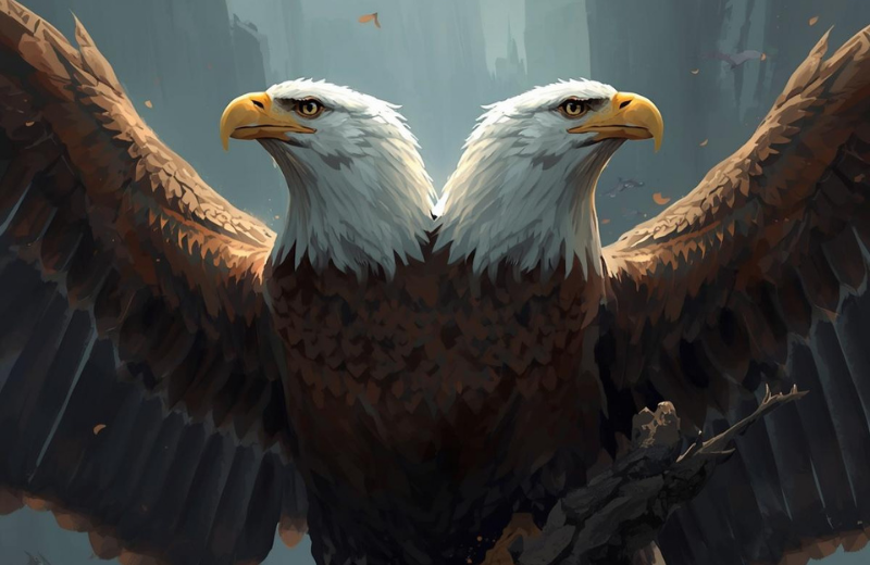 Albanian two-headed Eagle
