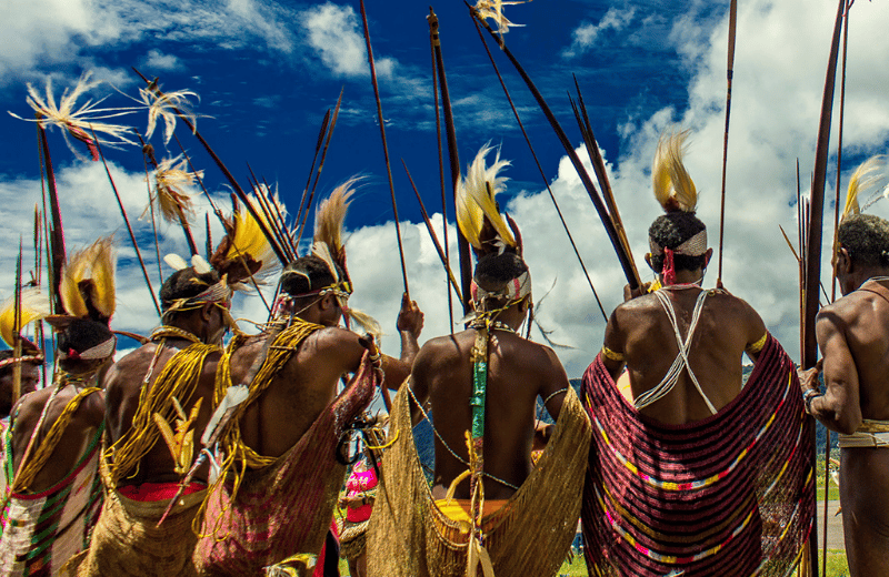native american bow and arrows