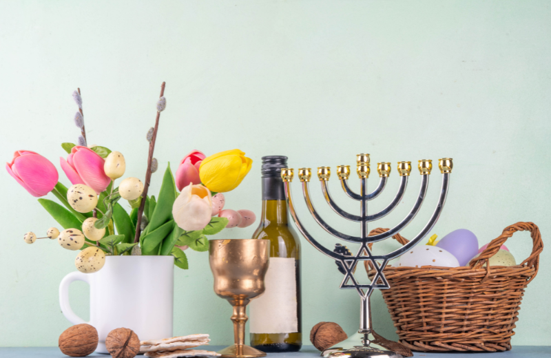 Jewish passover feast