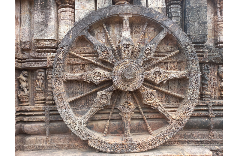 sun wheel pagan symbol