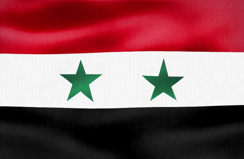 Syria flag.