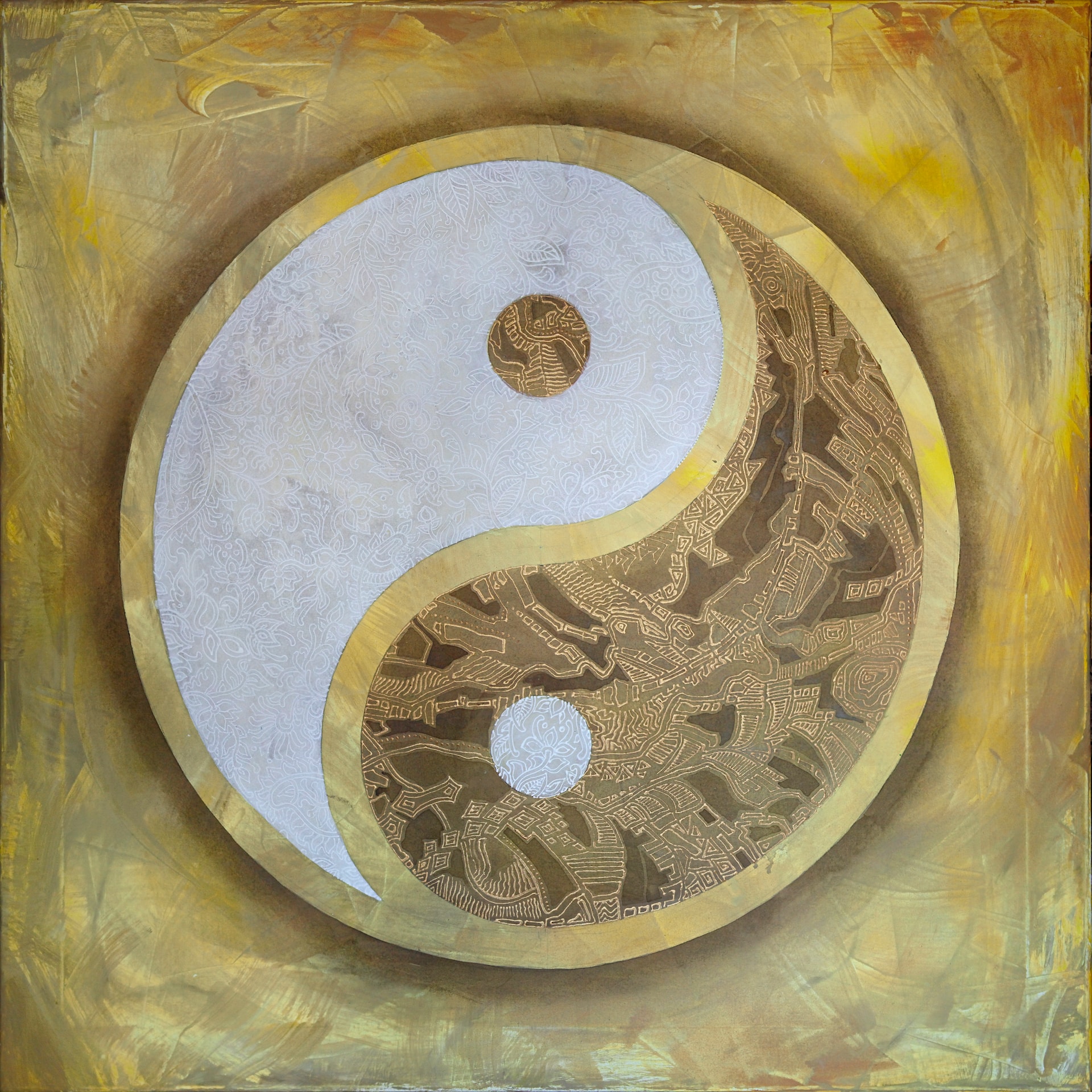 Yin Yang healing symbol.