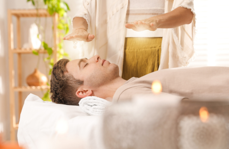 Image of pranic healing.