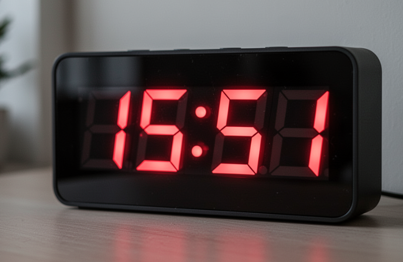 1551 on digital clock