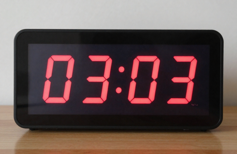 0303 digital clock