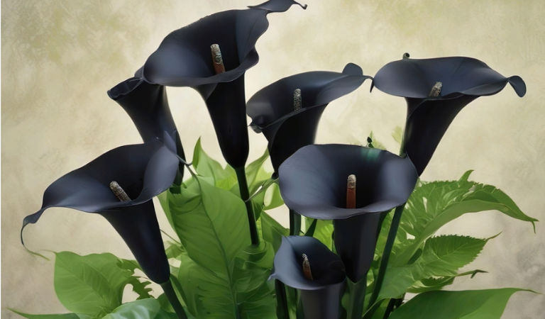 Black Calla Lily