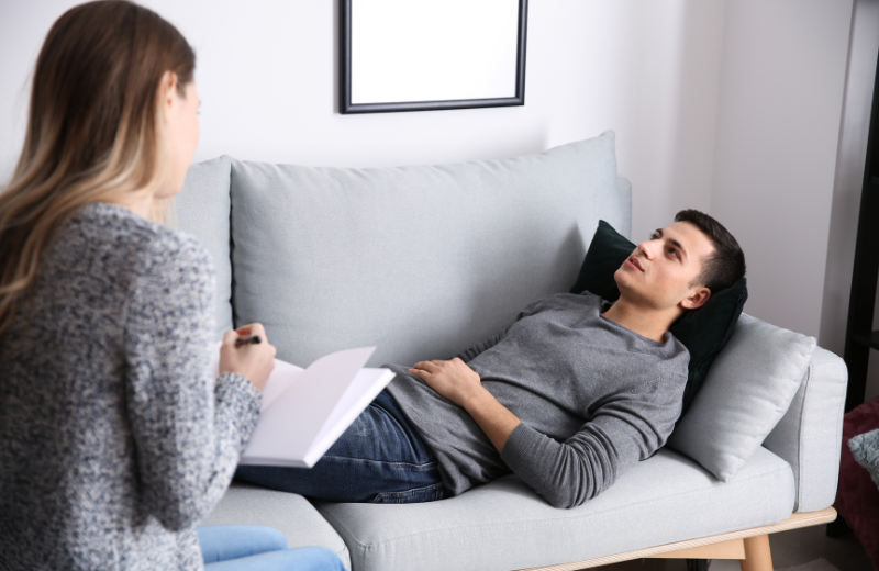 Image of a hypnotherapist.