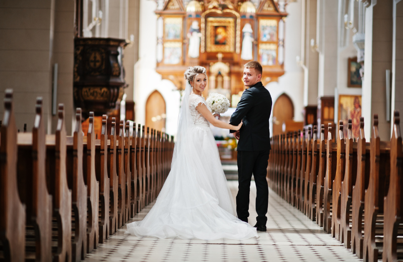 uk traditional church wedding