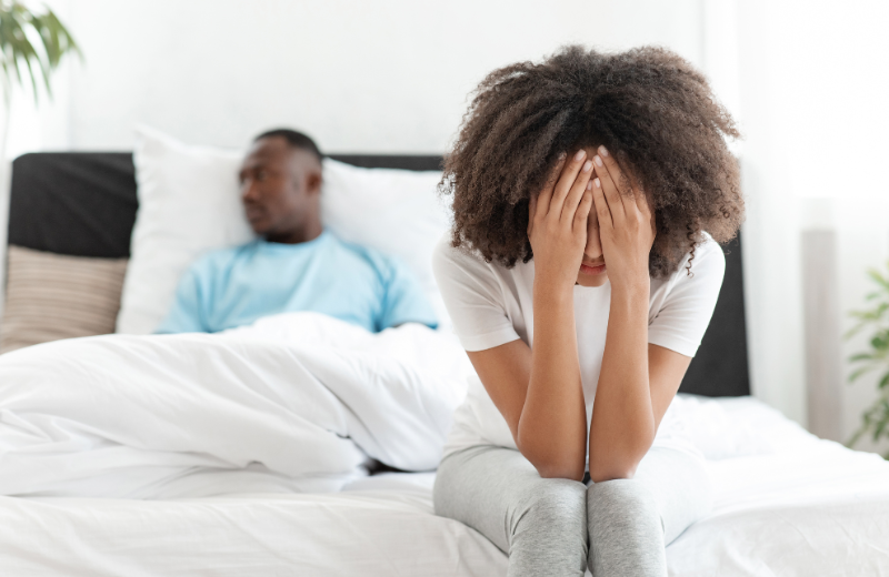 Image of the avoidant attachment style in relationships.