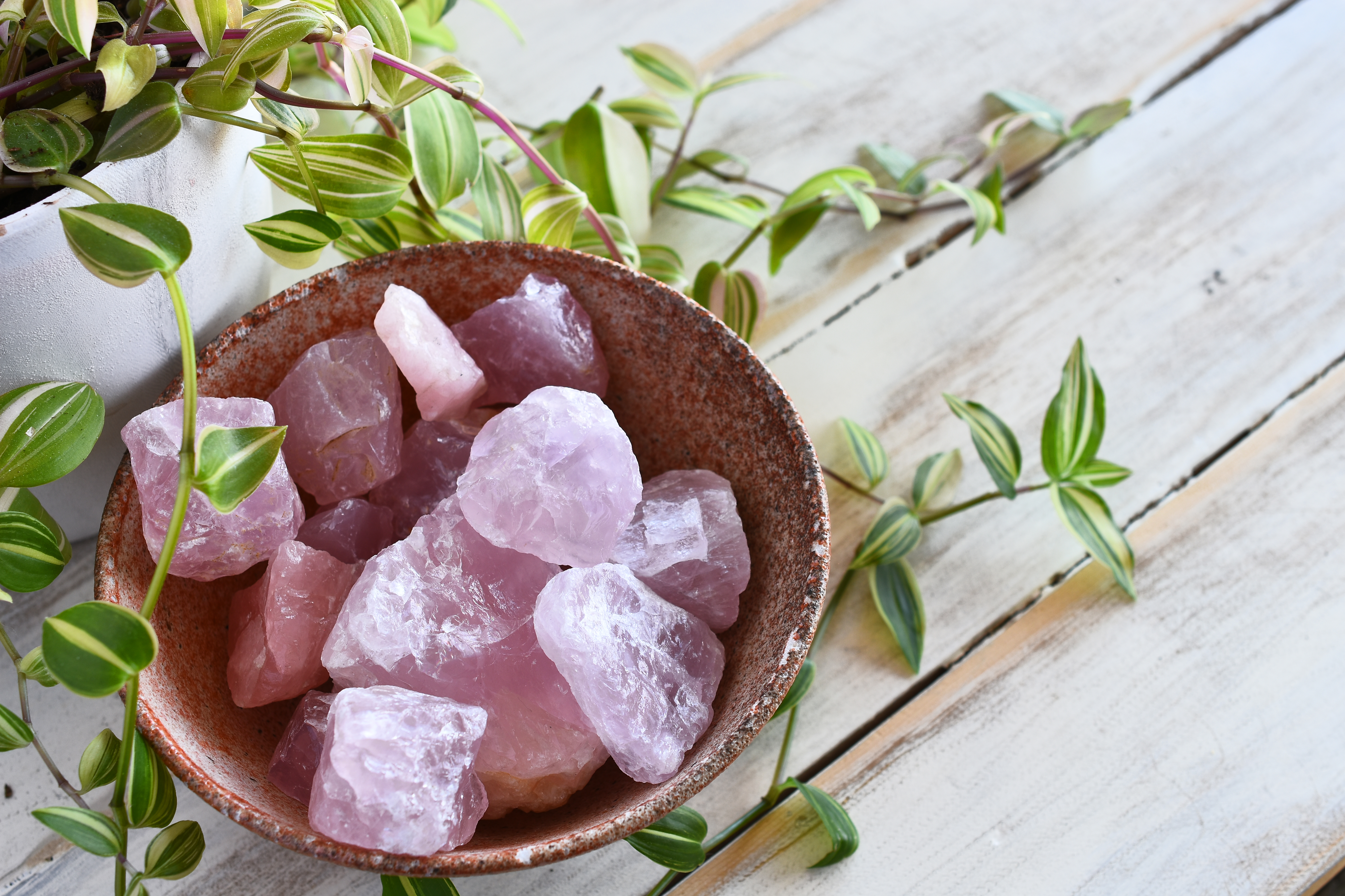 Rose quartz for anxiety