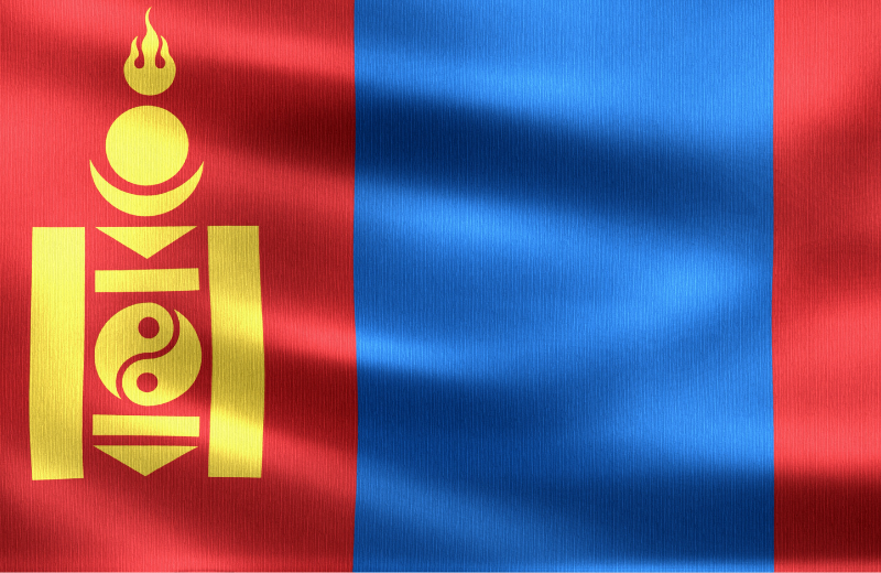 Mongolia flag