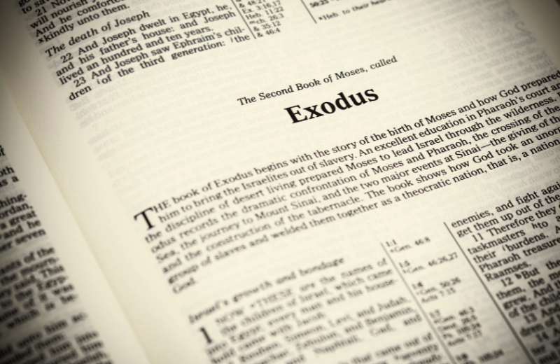 Image of the Exodus story.